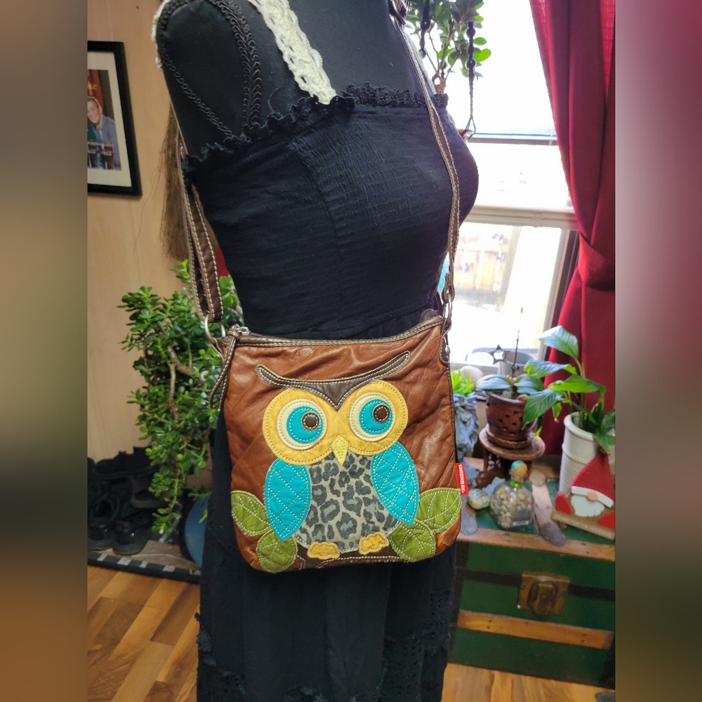 Union Bay women cross body owl bag